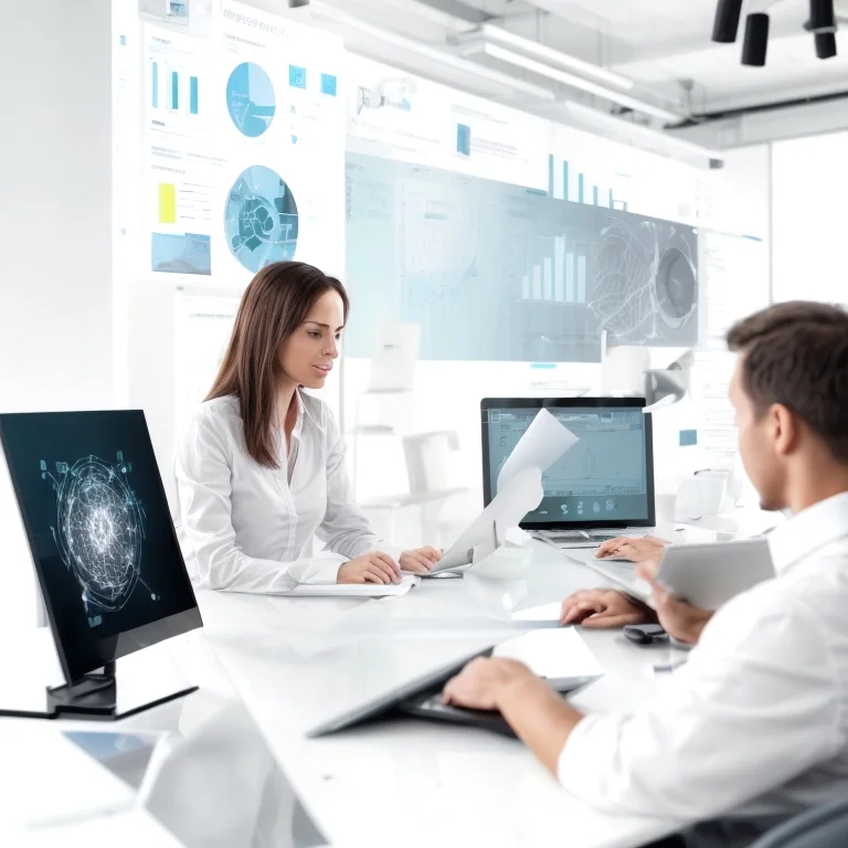 Symbol für künstliche Intelligenz und Softwareentwicklung